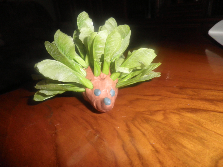 Ежик и пальма