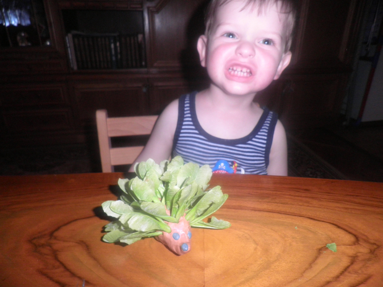 Ежик и пальма