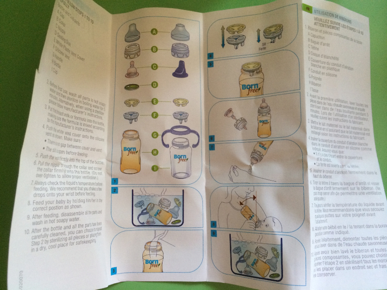 Бутылочка и поильник Born Free