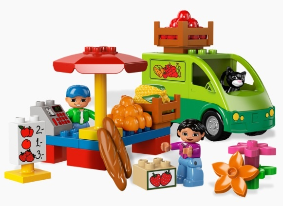 Lego Duplo и Playmobil