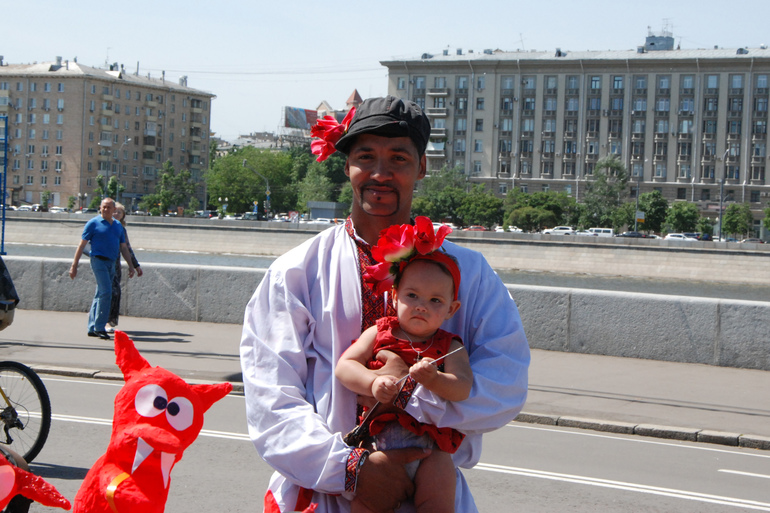Парк Горького и Парад колясок 2014