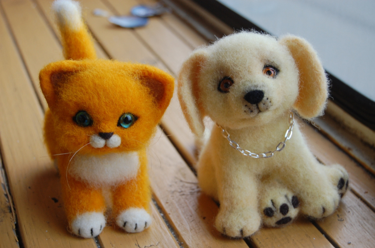 Наконец-то щенок! )))