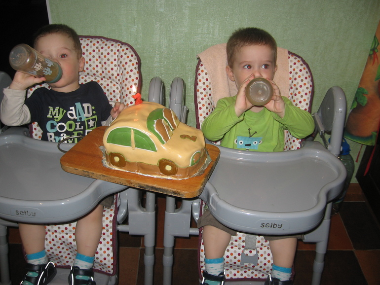 Как же быстро растут детки)