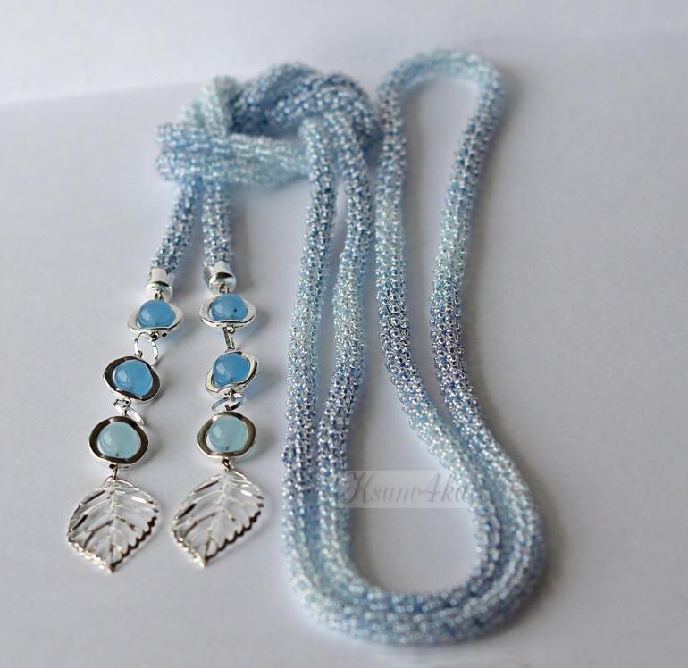 Лариат "Листочки прохлады"