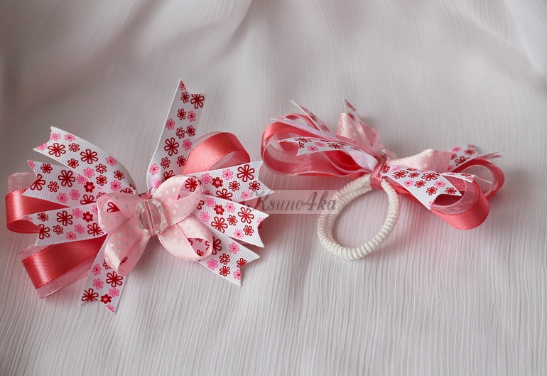 8 Марта - 8 бантиков... или мой подарок доченьке!
