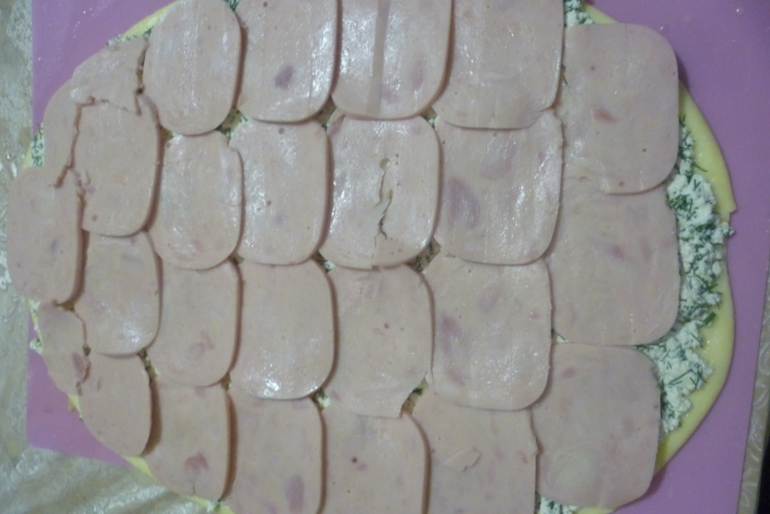 Сырный рулетик