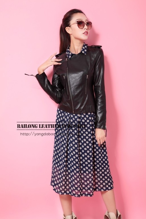 Женские кожаные куртки!доставка:13-17 дней!!!