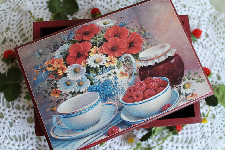 Чайная шкатулка