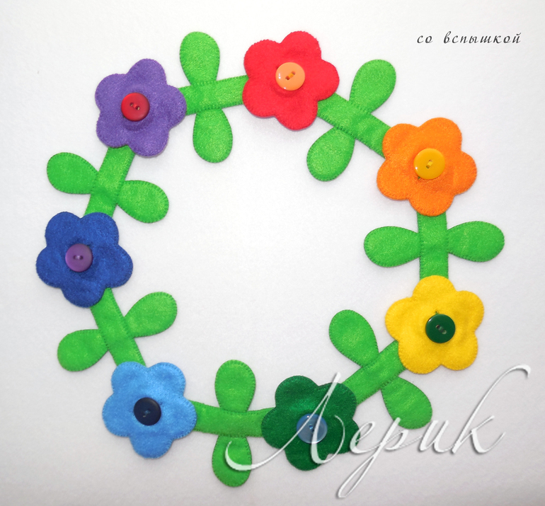 Пуговичный тренажер 