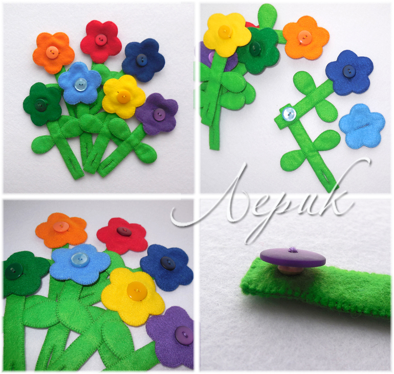 Пуговичный тренажер