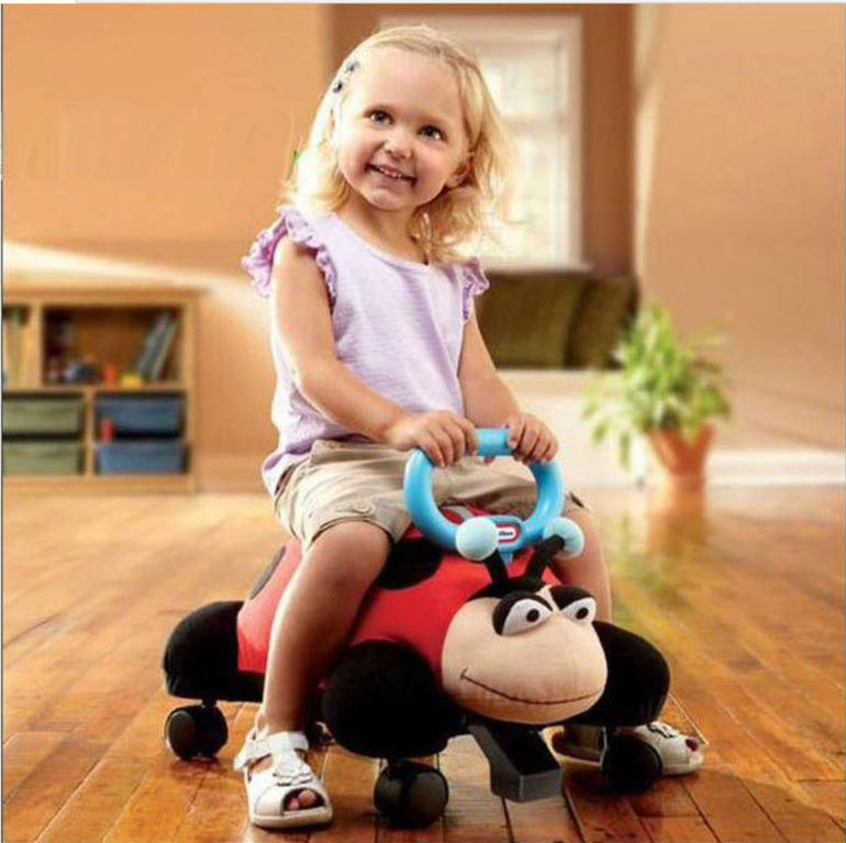 Каталка мягкая Little Tikes Божья коровка, Динозавр, Черепаха