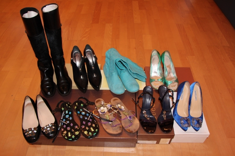 Добавила!!!Брендовые туфли Versace, Dior, Christian Louboutin, Miu Miu