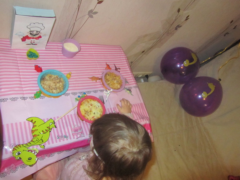 Готовим с детьми. Запеканка из макарон.