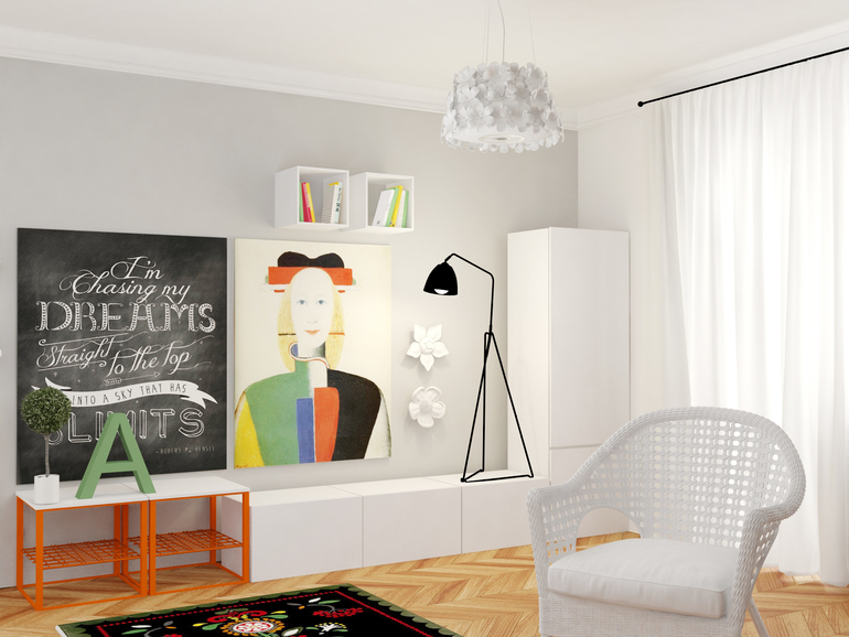 Комната для юной девушки.