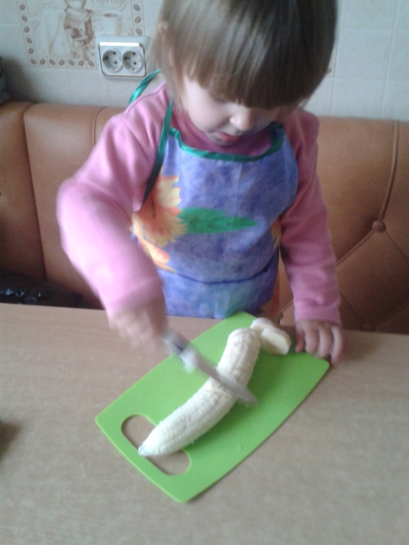 ФМ Готовим с детьми Банановые оладушки