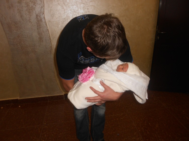 Родила доченьку Полину 25 октября! Мои третьи роды!