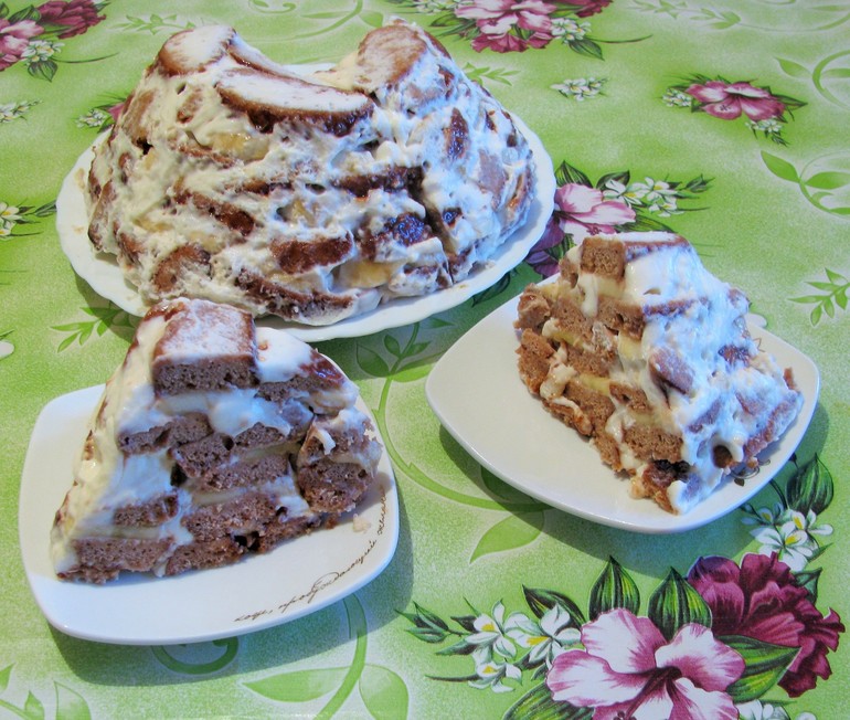 Пряничный торт(пряники домашние)