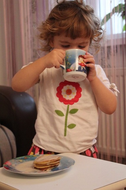 Банановые оладьи