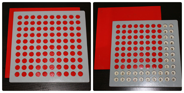 Таблица Пифагора.