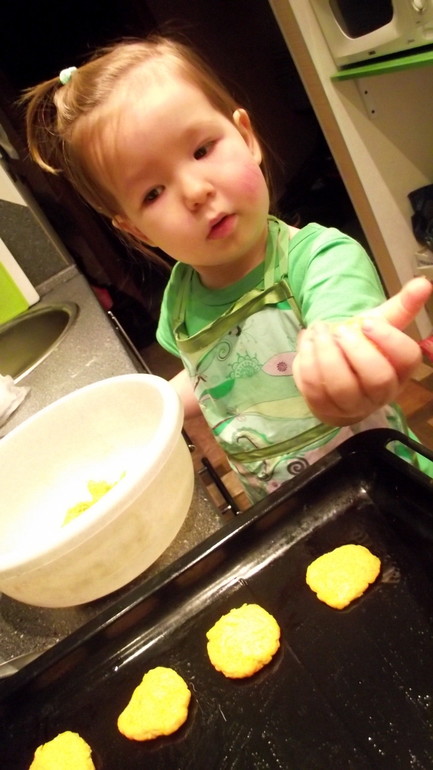 Морковное печенье