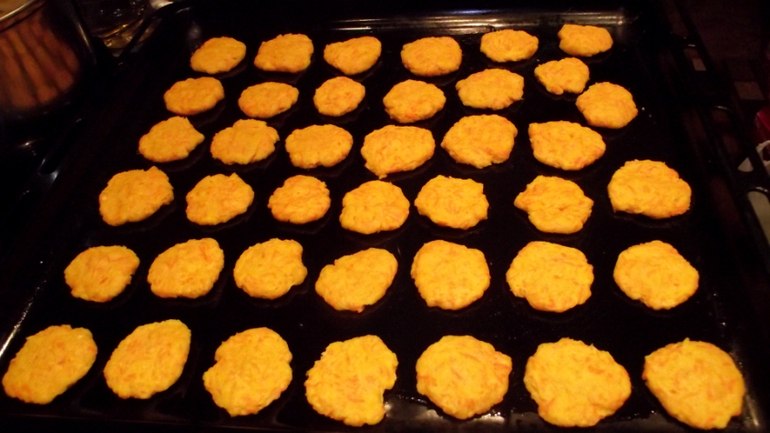 Морковное печенье