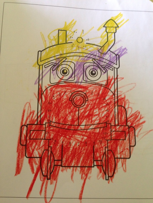 Юный художник))