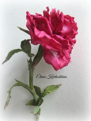 Интерьерная роза по мотивам букета