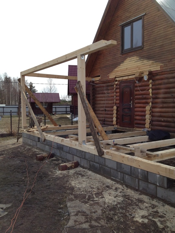 Дача. Стройка. 3 неделя.