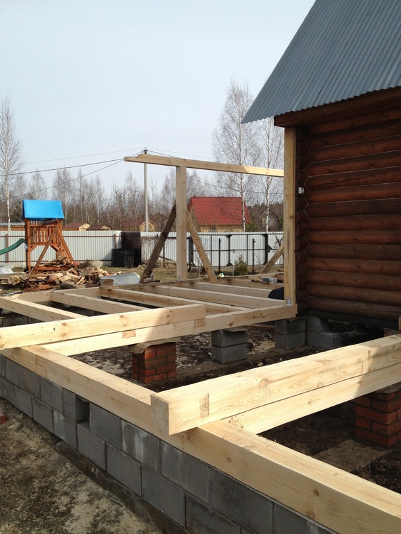 Дача. Стройка. 3 неделя.