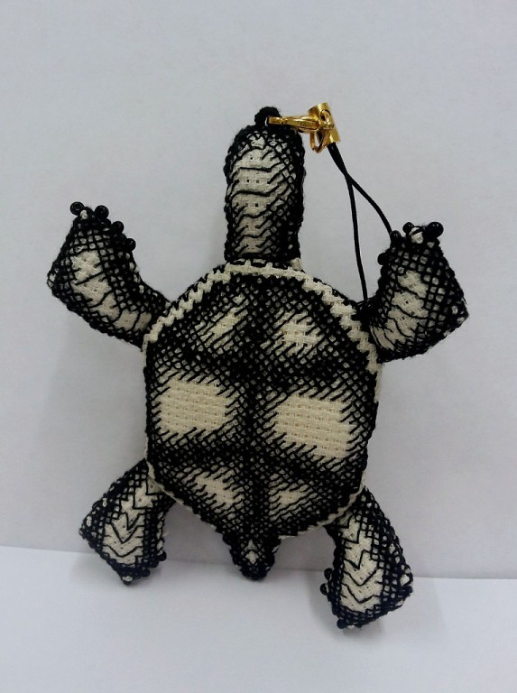 Черепашка по имени Наташка, блэкворк.