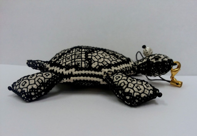 Черепашка по имени Наташка, блэкворк.