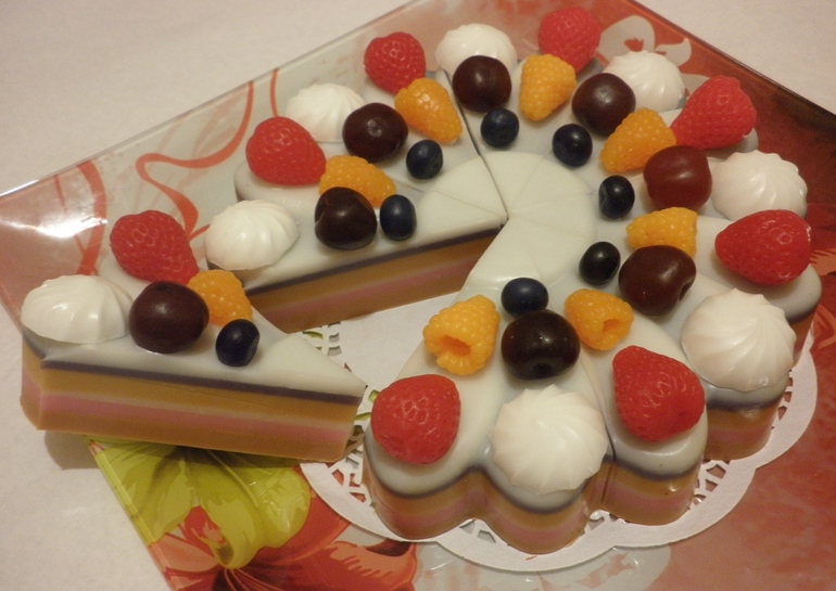 Мыльный торт