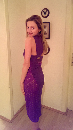 Платье Versace.