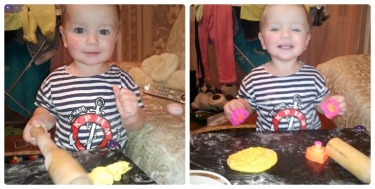 Соленое тесто.