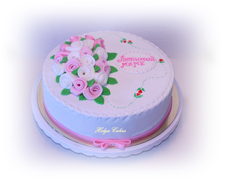 Тортик для мамы...