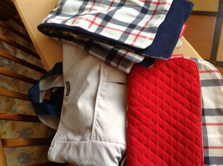 Набор MACLAREN сумка,матрас,плед 1400 цвет серый