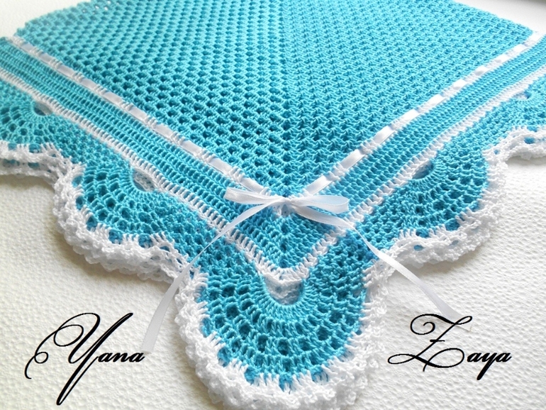 Бирюзовый комплект для новорожденного!