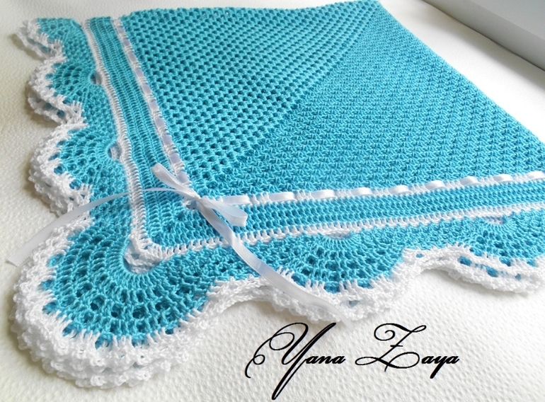 Бирюзовый комплект для новорожденного!