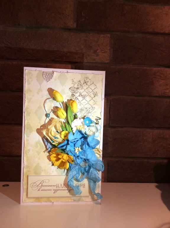 Естественно к 8 марта))))