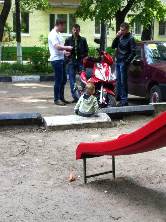 Не боится чужих