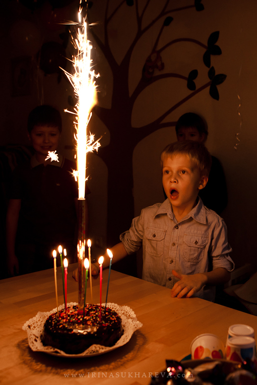 Семилетие Феди в домашнем ресторане!