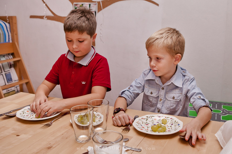 Семилетие Феди в домашнем ресторане!