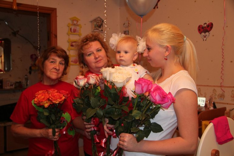 Как мы отмечали 1 годик=)))Вечеринка в стиле Божьих коровок