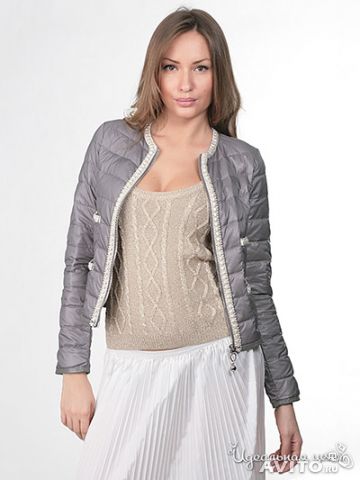 Красивая новая куртка пуховик Odri 46 на российский 46-48