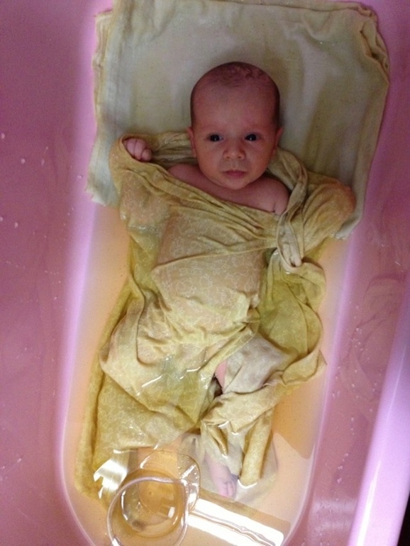 Купание малыша без слёз