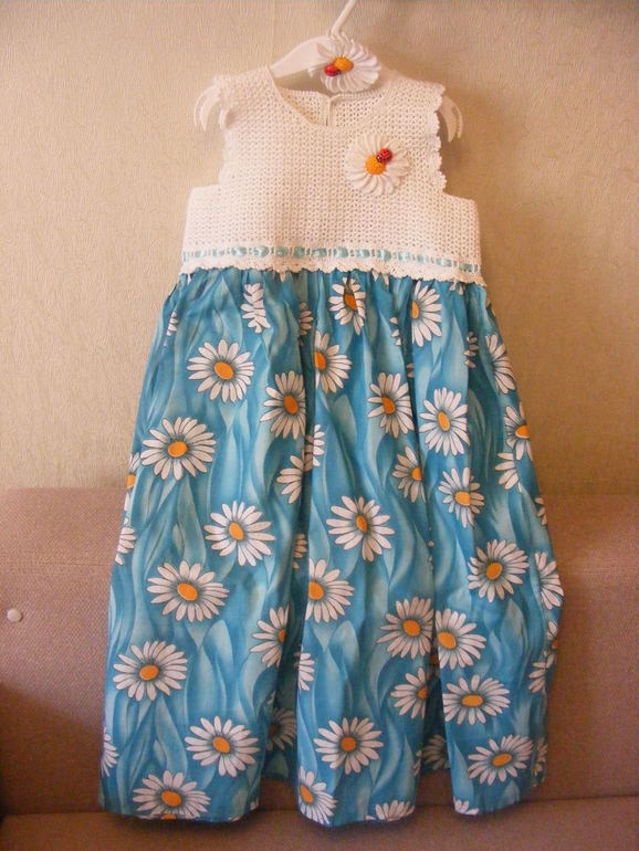 Скомбинировала ромашковое