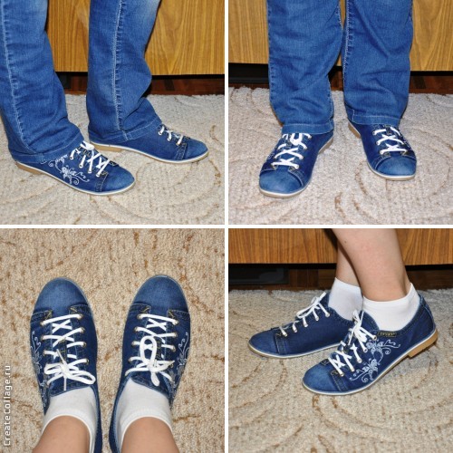 СУПЕР!!! Джинсовая обувь!!!