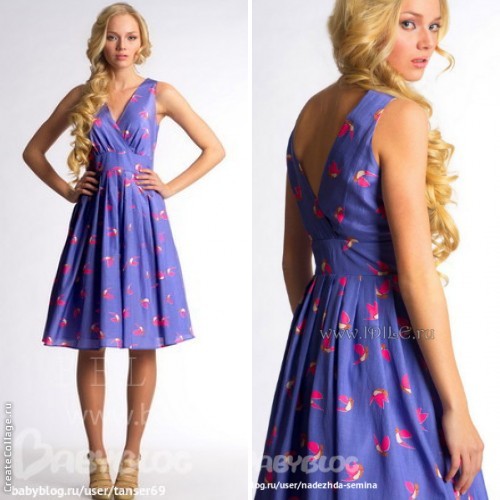 Сарафан-платье от *Лари*сы*Балу*новой*