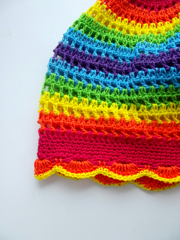 Радужная шапулька)))