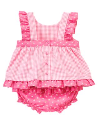 Пакет одежды Gymboree для малышки 6-12м